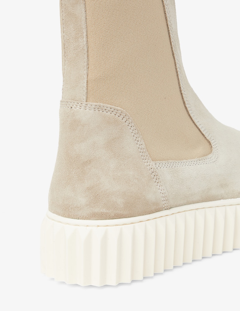 rinascente Voile Blanche Beth suede chelsea boots
