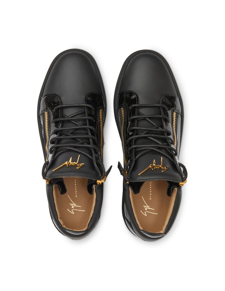 rinascente Giuseppe Zanotti Sneakers mid frankie 2zip - Nero
