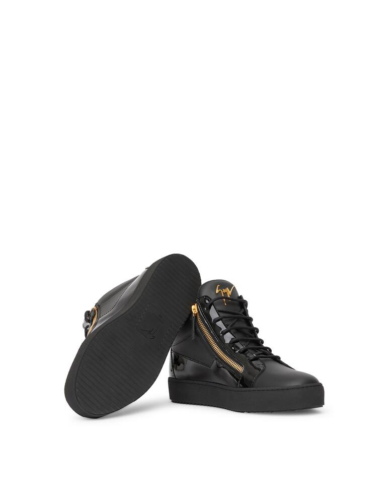 rinascente Giuseppe Zanotti Sneakers mid frankie 2zip - Nero