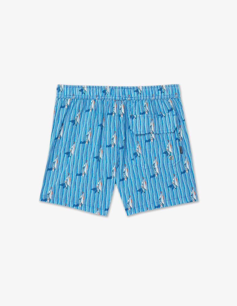 rinascente Zeybra Gold line stretch boats trunks