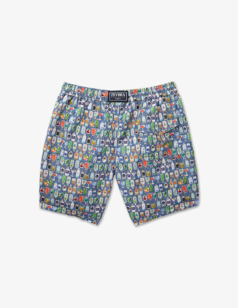 rinascente Zeybra Gin bottles trunks