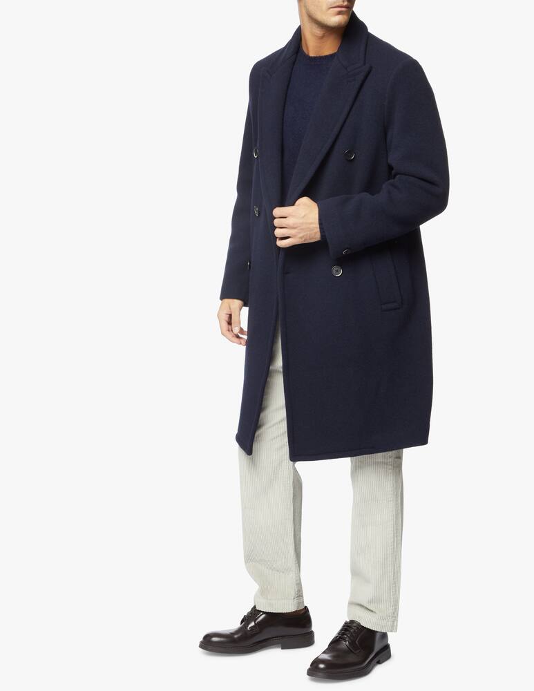 rinascente Barena Double breast wool petrone coat
