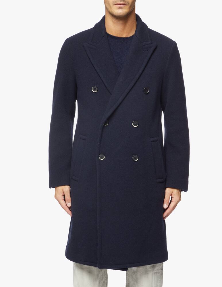 rinascente Barena Double breast wool petrone coat