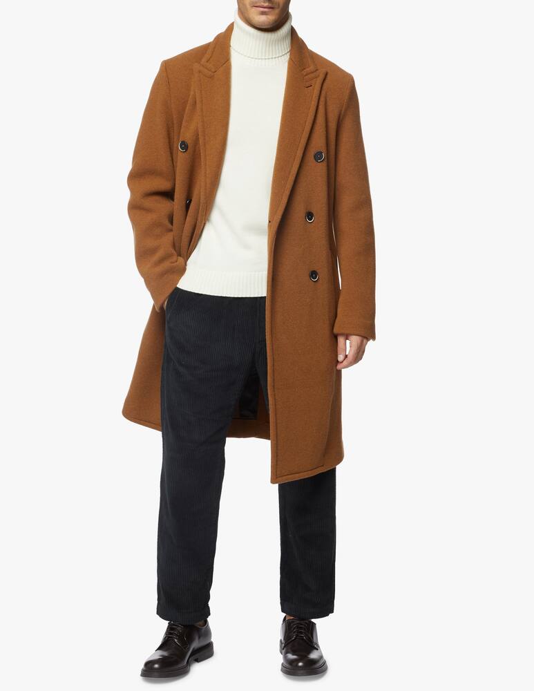 rinascente Barena Double breast wool petrone coat