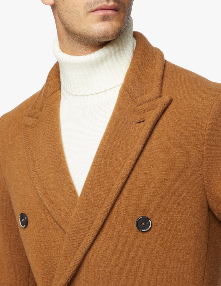 rinascente Barena Double breast wool petrone coat