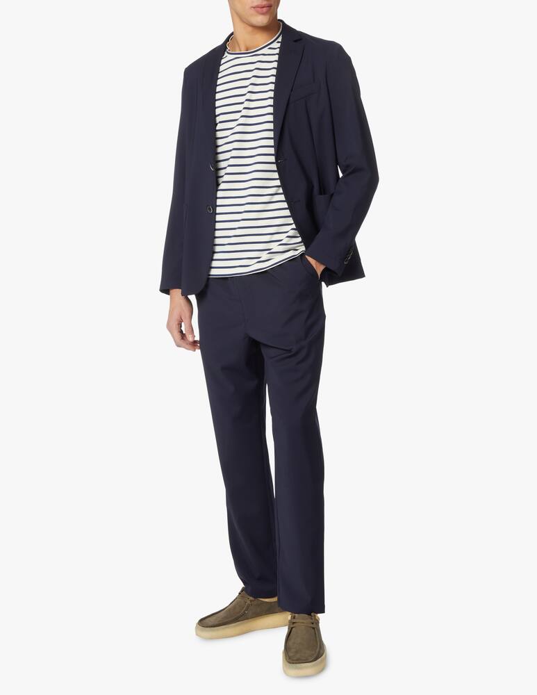 Barena Pantalone bragola tela - blu - immagine 1 Barena Pantalone bragola tela - blu - immagine 1