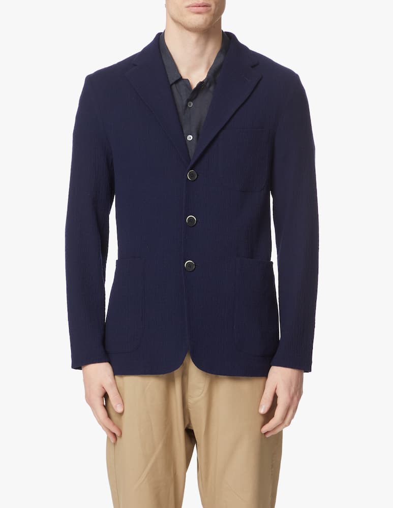 rinascente Barena Torceo blazer jacket - blue
