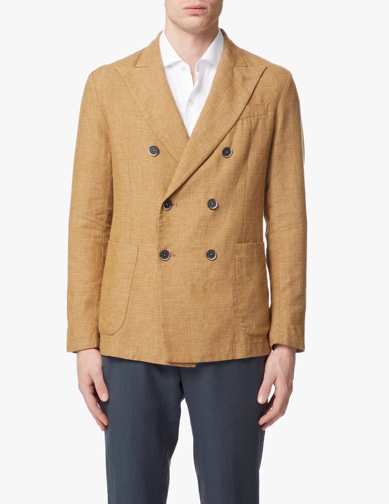 rinascente Barena Giacca blazer siroco doppio petto - oliva