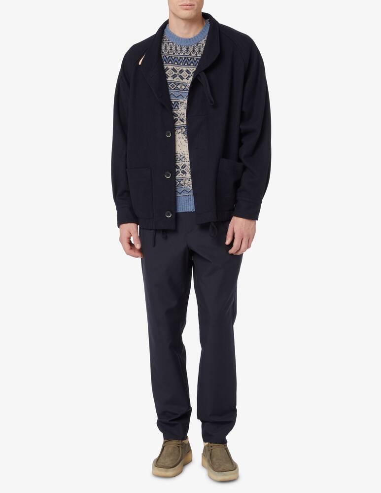 rinascente Barena Giacca overshirt ferzo alamaro - Navy