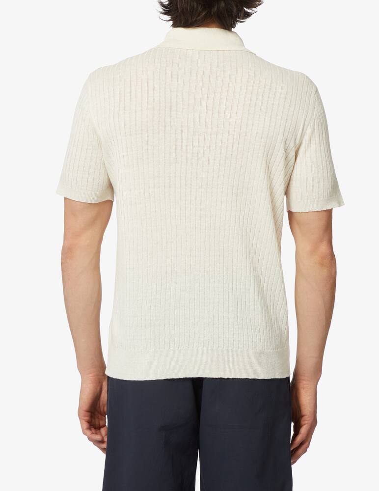 rinascente Barena Linen and cotton polo 