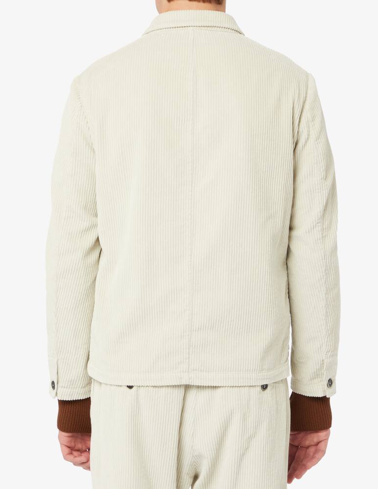 rinascente Barena Velvet deni overshirt