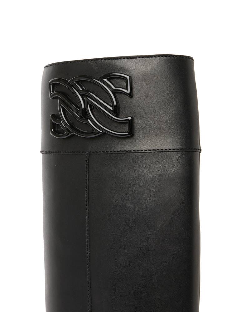 rinascente Casadei Leather C-Chain boots