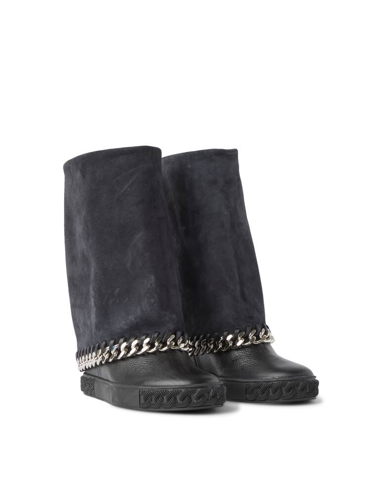 rinascente Casadei Sneakers ankle boots with inner wedge