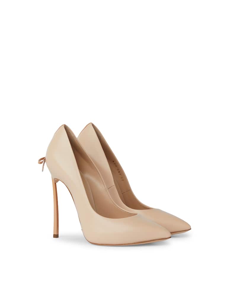 rinascente Casadei Leather pumps Blade Penny