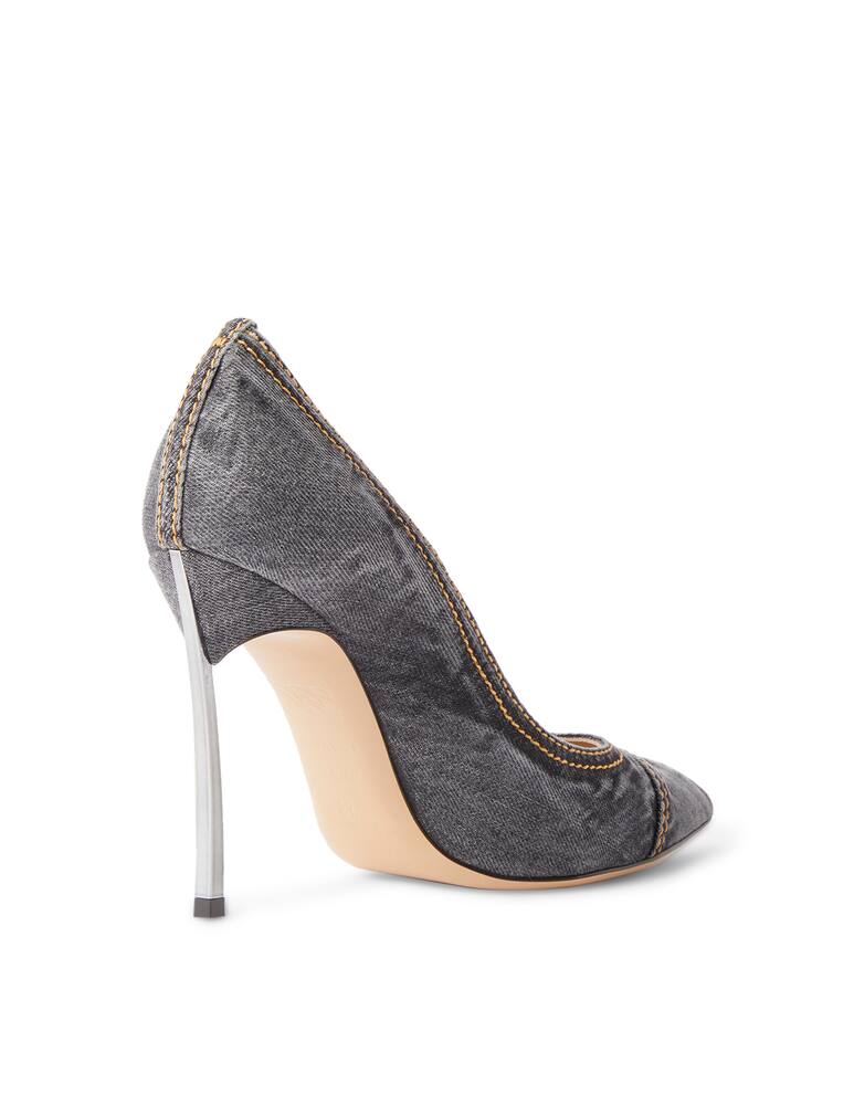 rinascente Casadei Blade Denim Pumps - black