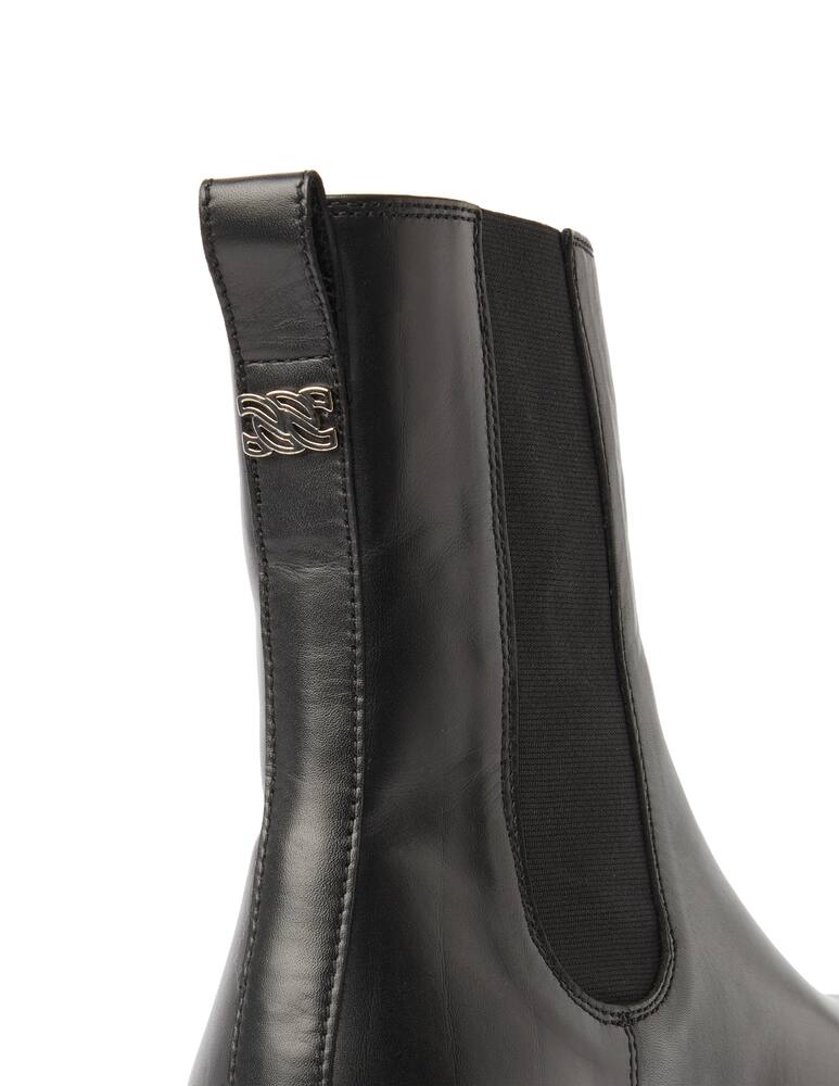 rinascente Casadei Leather chealsea boots Trappeur