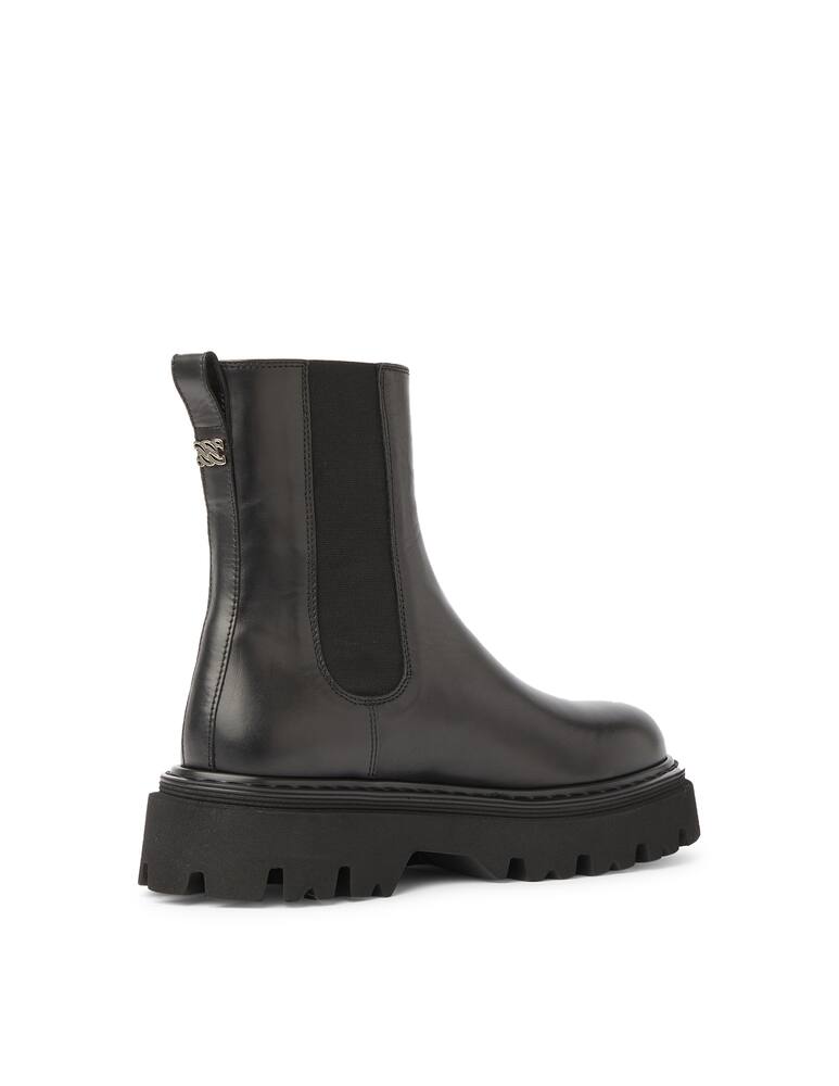 rinascente Casadei Leather chealsea boots Trappeur