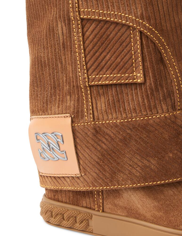 rinascente Casadei Sneker alte Velvet Goldmine