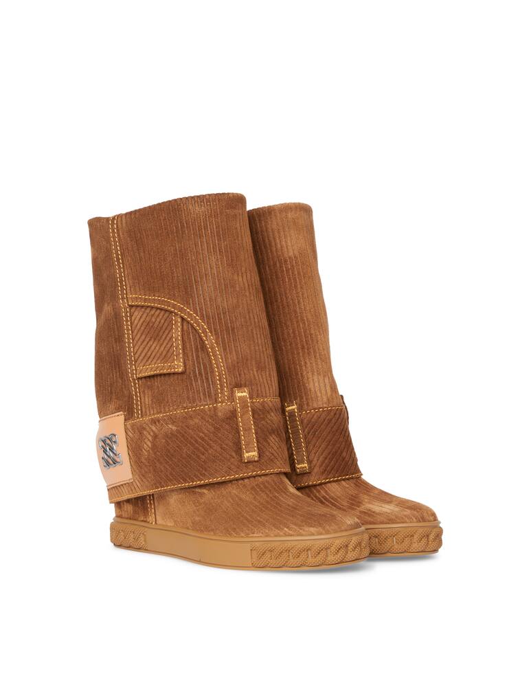 rinascente Casadei Sneker alte Velvet Goldmine