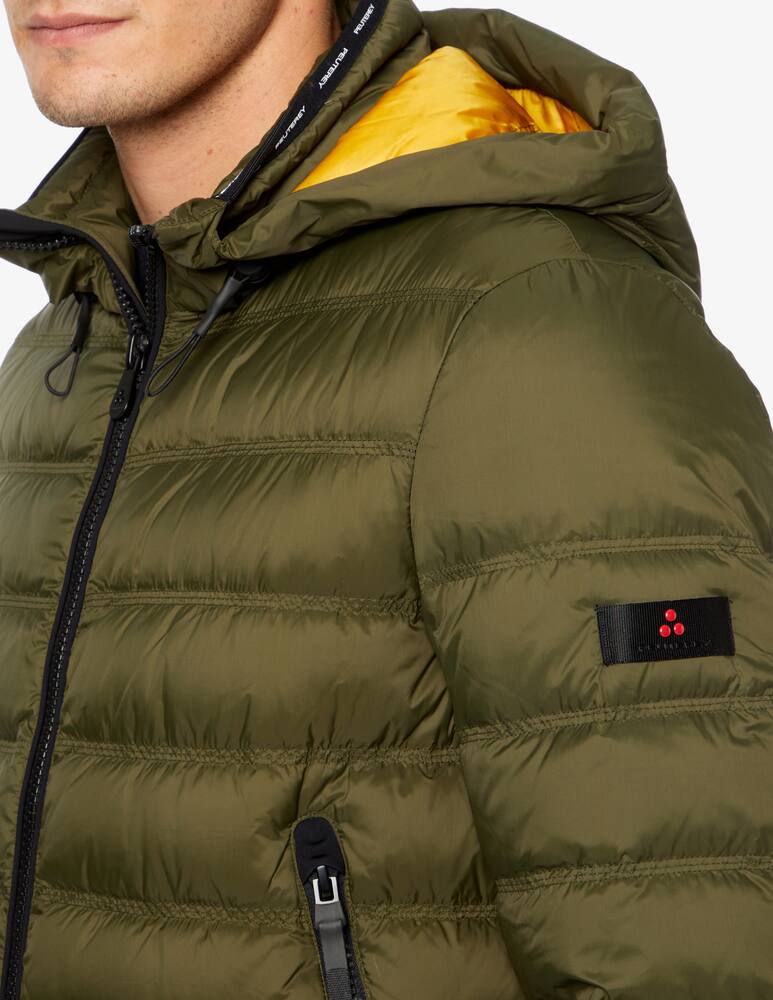 rinascente Peuterey Hooded downjacket - Green