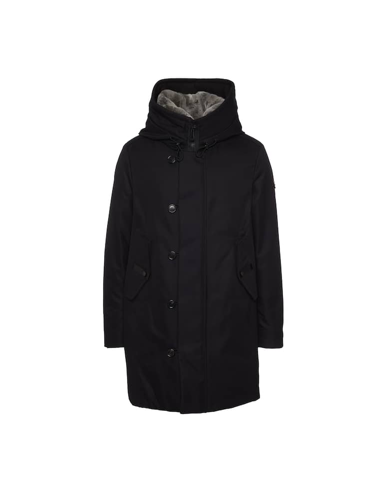 rinascente Peuterey Kasa military parka with fur