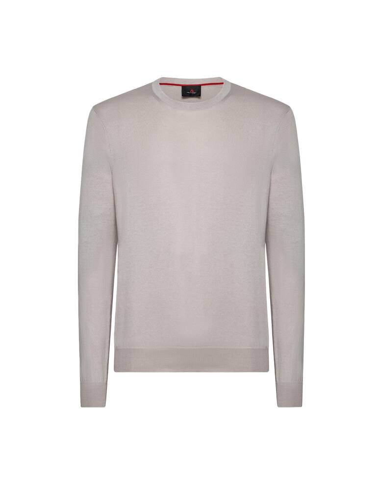 rinascente Peuterey Maglia girocollo in cotone dodos - bianco