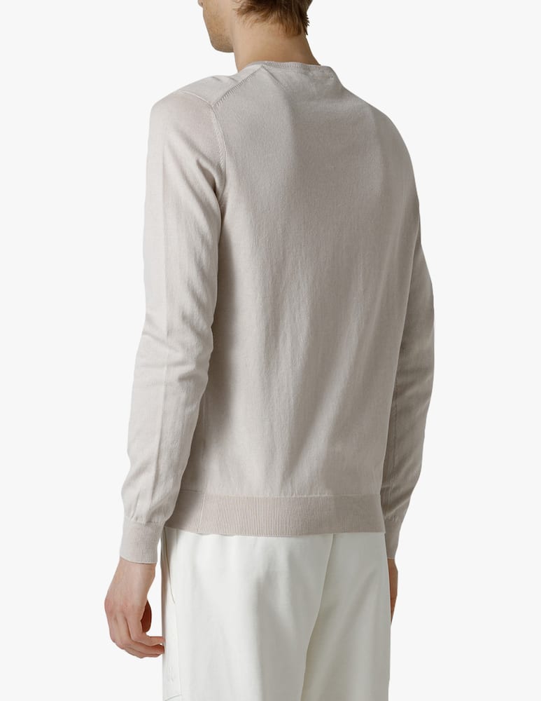 rinascente Peuterey Maglia girocollo in cotone dodos - bianco