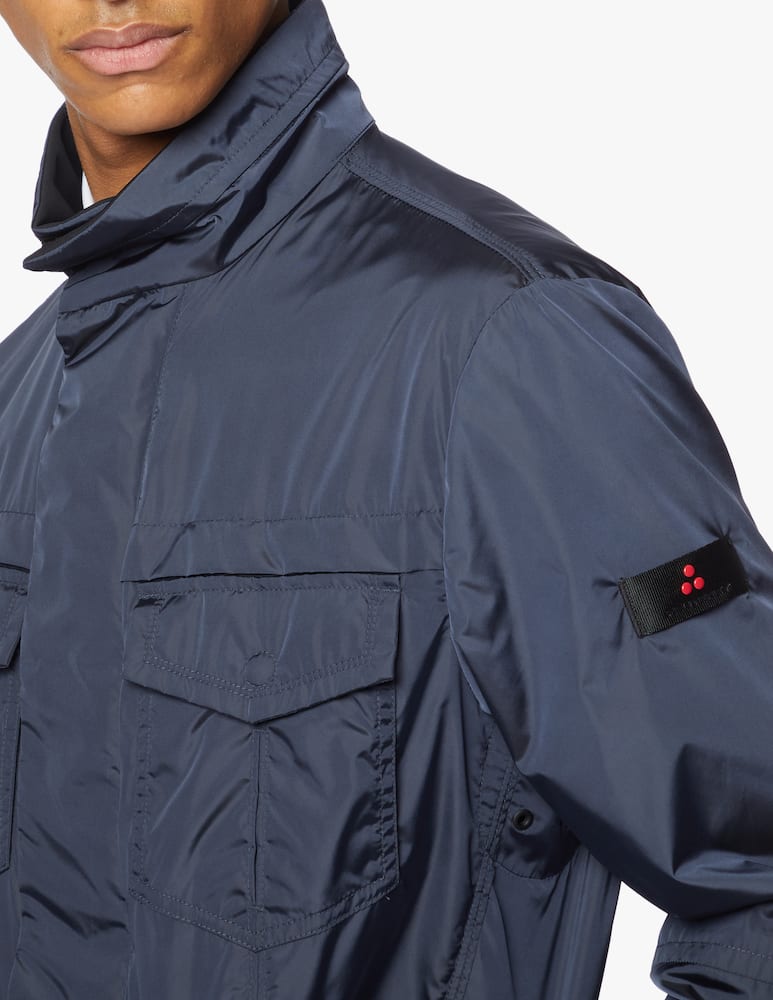 rinascente Peuterey Metal nylon field jacket - blue