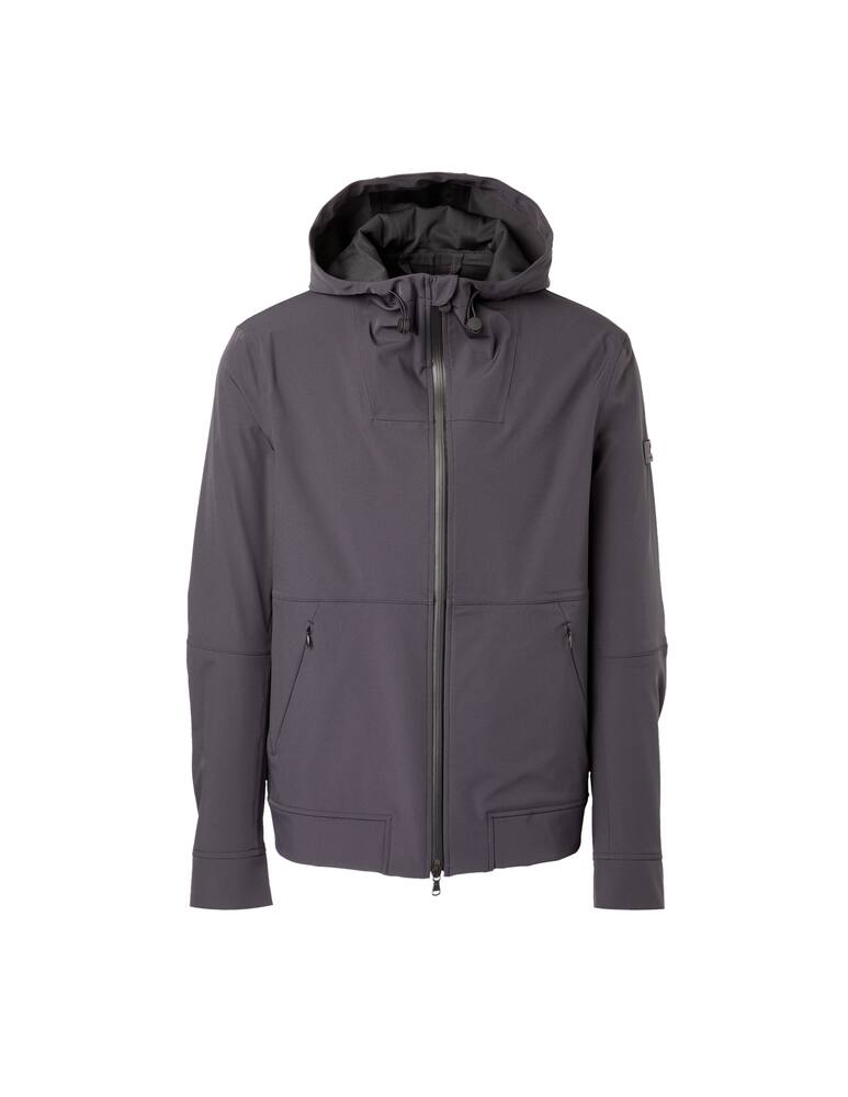 rinascente Peuterey Lembata hooded softshell bomber jacket - blue