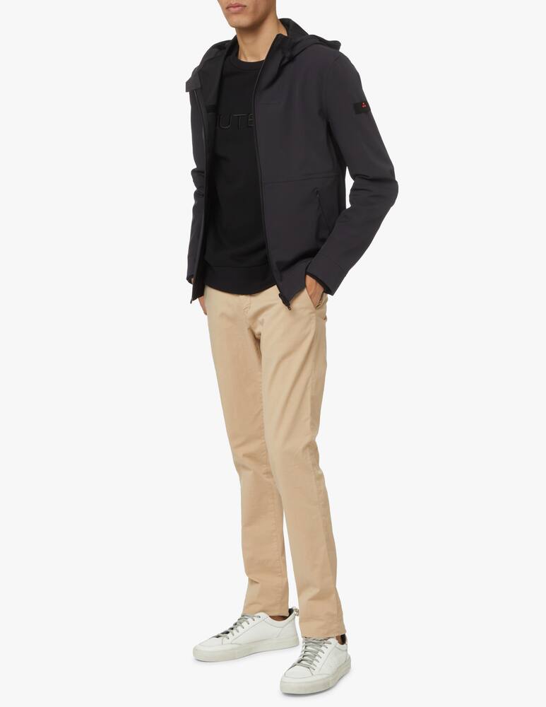 rinascente Peuterey Lembata hooded softshell bomber jacket - blue