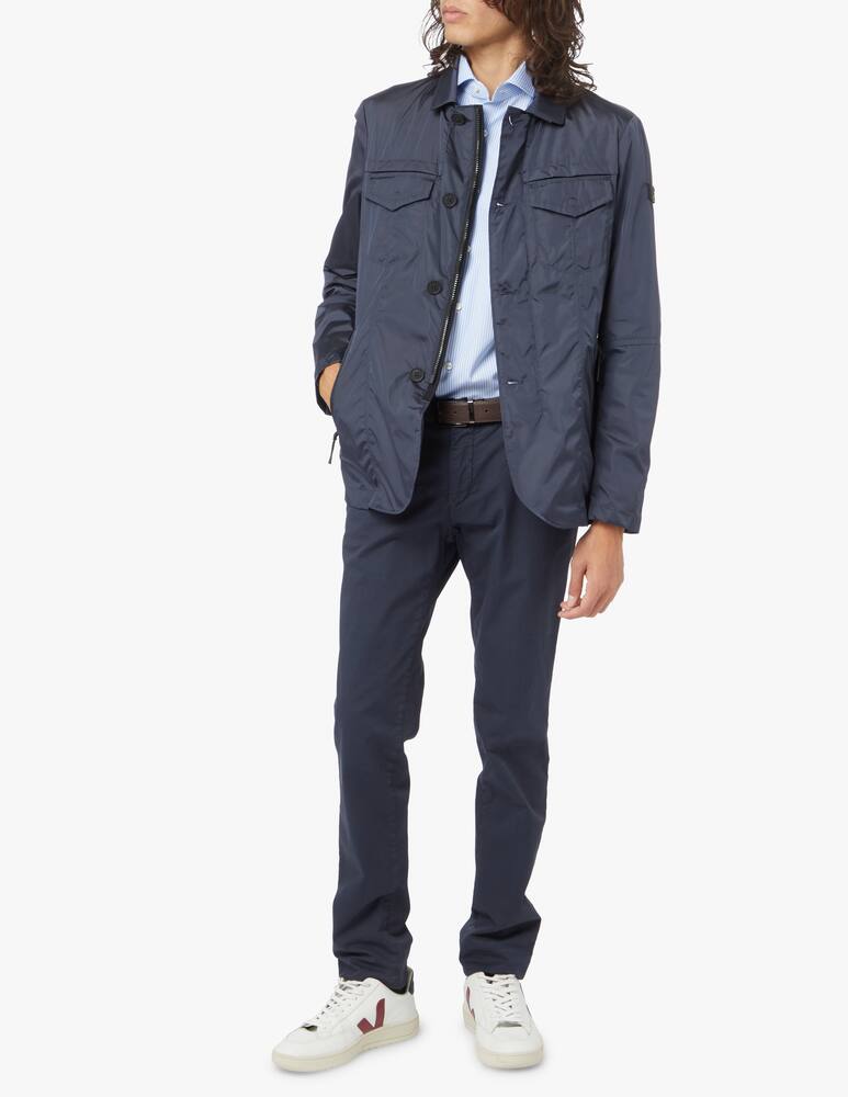 Peuterey Hollywood nylon blazer jacket - blue - picture 2 Peuterey Hollywood nylon blazer jacket - blue - picture 2
