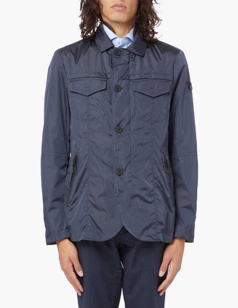 Peuterey Hollywood nylon blazer jacket - blue - picture 1 Peuterey Hollywood nylon blazer jacket - blue - picture 1