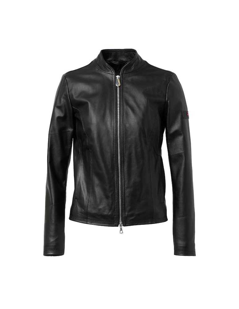 rinascente Peuterey Lover Ws 04 leather jacket - black