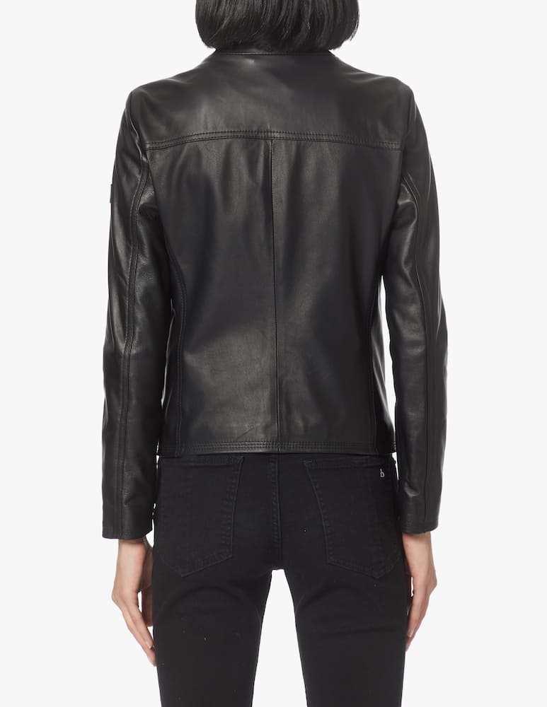 Peuterey Lover Ws 04 leather jacket - black - picture 3 Peuterey Lover Ws 04 leather jacket - black - picture 3