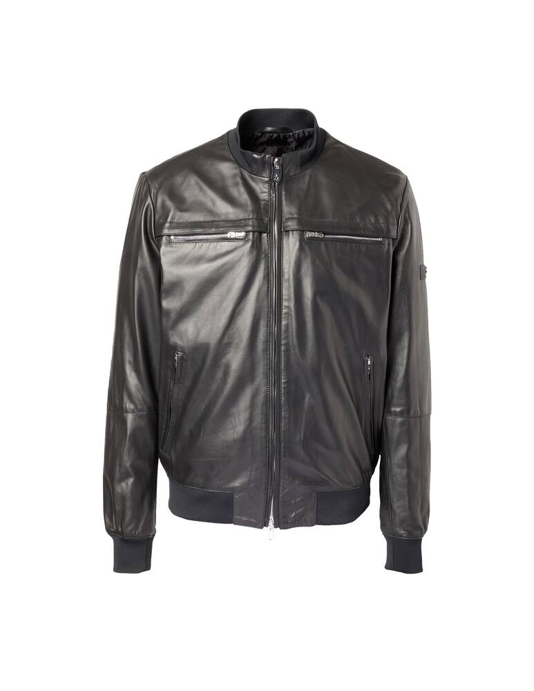 rinascente Peuterey Giacca bomber pelle sands - nero