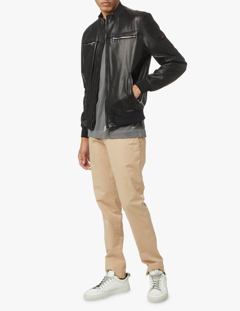 rinascente Peuterey Giacca bomber pelle sands - nero