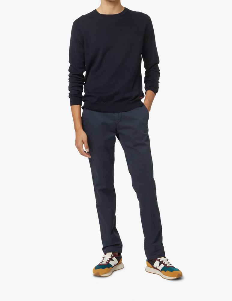 rinascente Peuterey Maglia girocollo in cotone dodos - blu