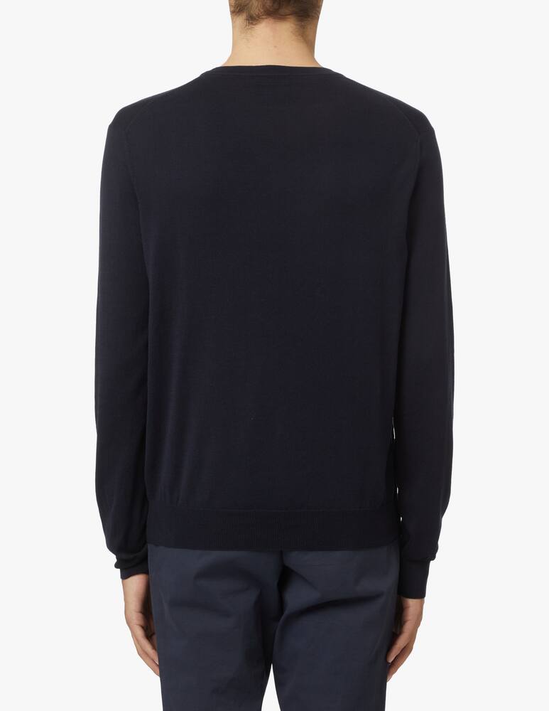 rinascente Peuterey Maglia girocollo in cotone dodos - blu