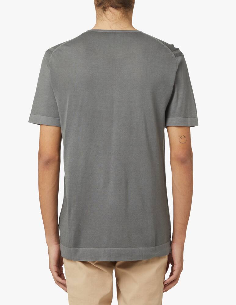 rinascente Peuterey Knitted roundneck t-shirt - grey
