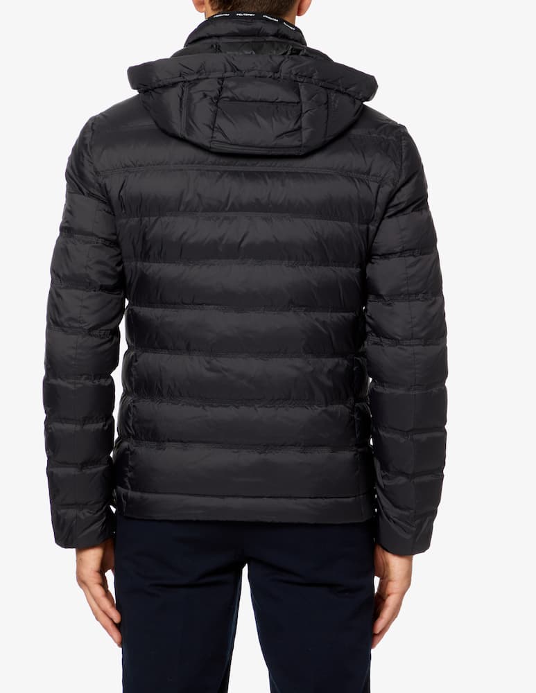 rinascente Peuterey Hooded downjacket - Black