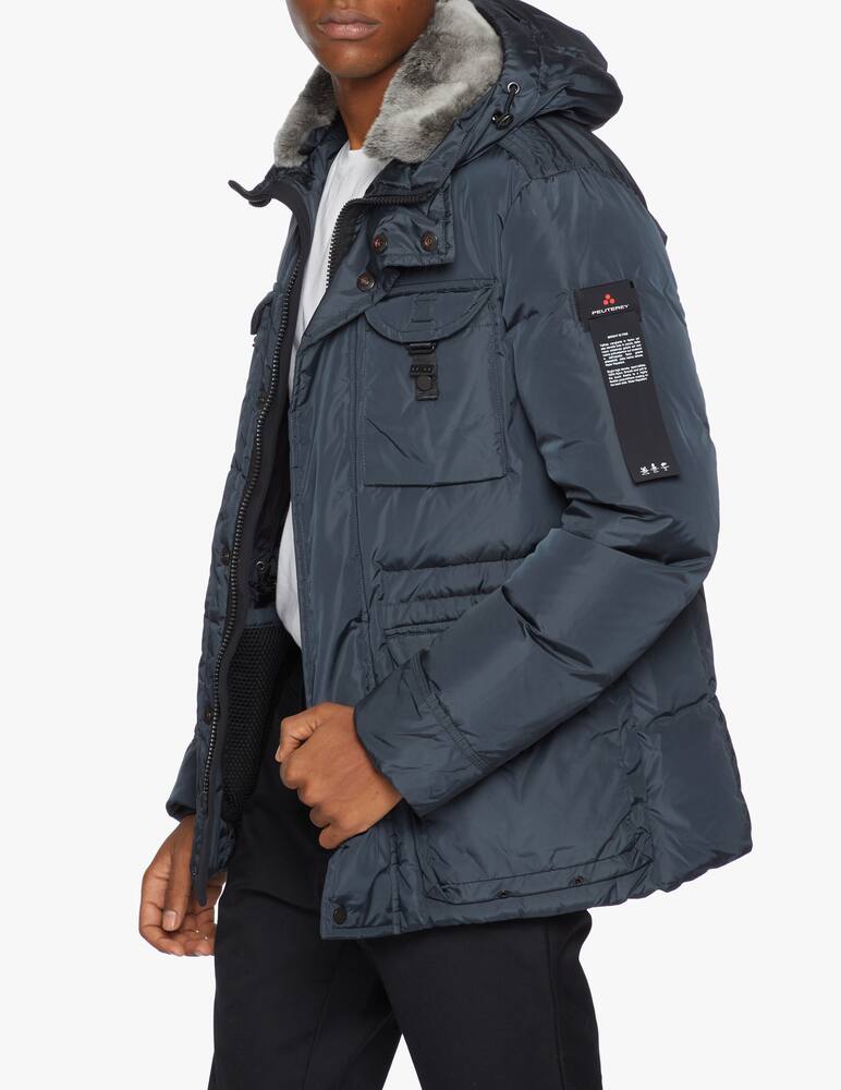 rinascente Peuterey Aiptek urban field jacket with fur