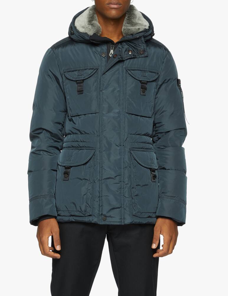 rinascente Peuterey Aiptek urban field jacket with fur