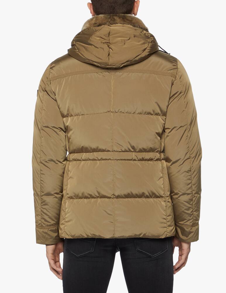 rinascente Peuterey Aiptek urban field jacket with fur