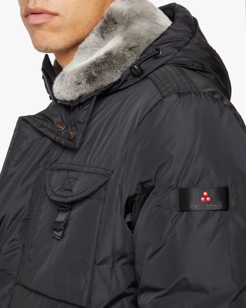 rinascente Peuterey Aiptek urban field jacket with fur