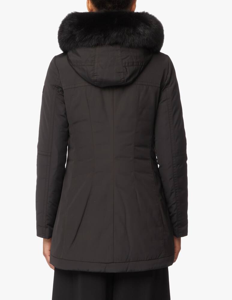 rinascente Peuterey Parka con cappuccio in pelliccia sintetica Marr