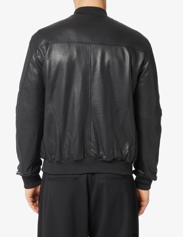 rinascente Peuterey Sands leather bomber jacket