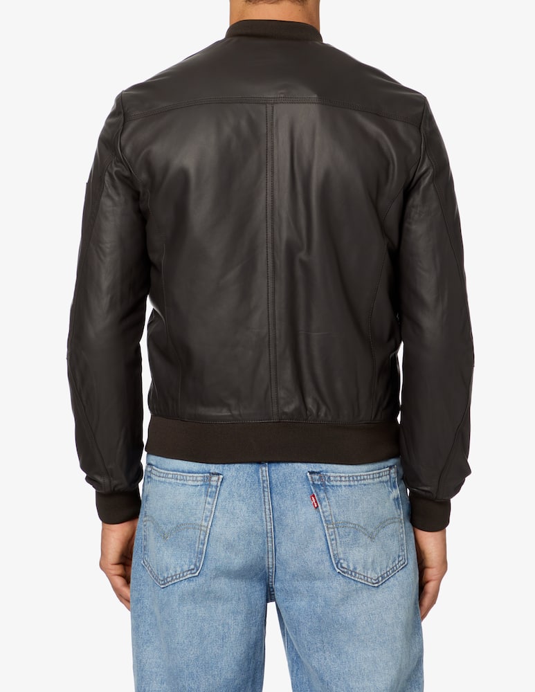 rinascente Peuterey Giacca bomber in pelle - Marrone