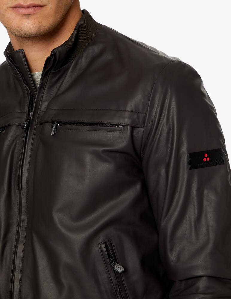 rinascente Peuterey Giacca bomber in pelle - Marrone