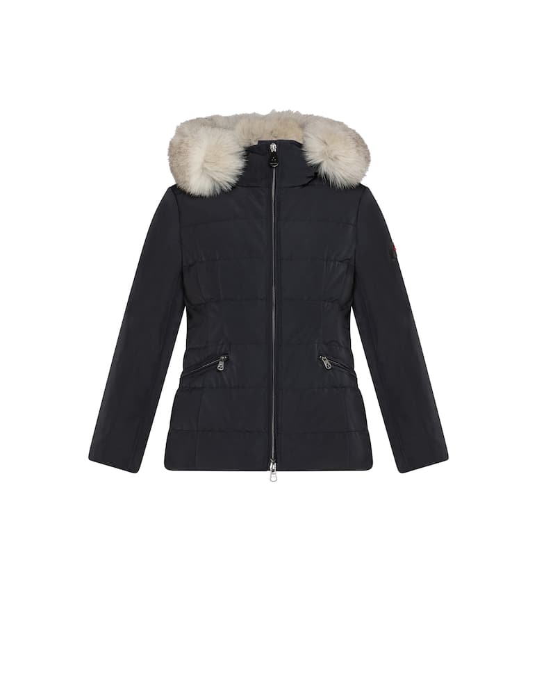 Peuterey Turmalet mx 02 fox fur hoodie jacket - Black - picture 1 Peuterey Turmalet mx 02 fox fur hoodie jacket - Black - picture 1
