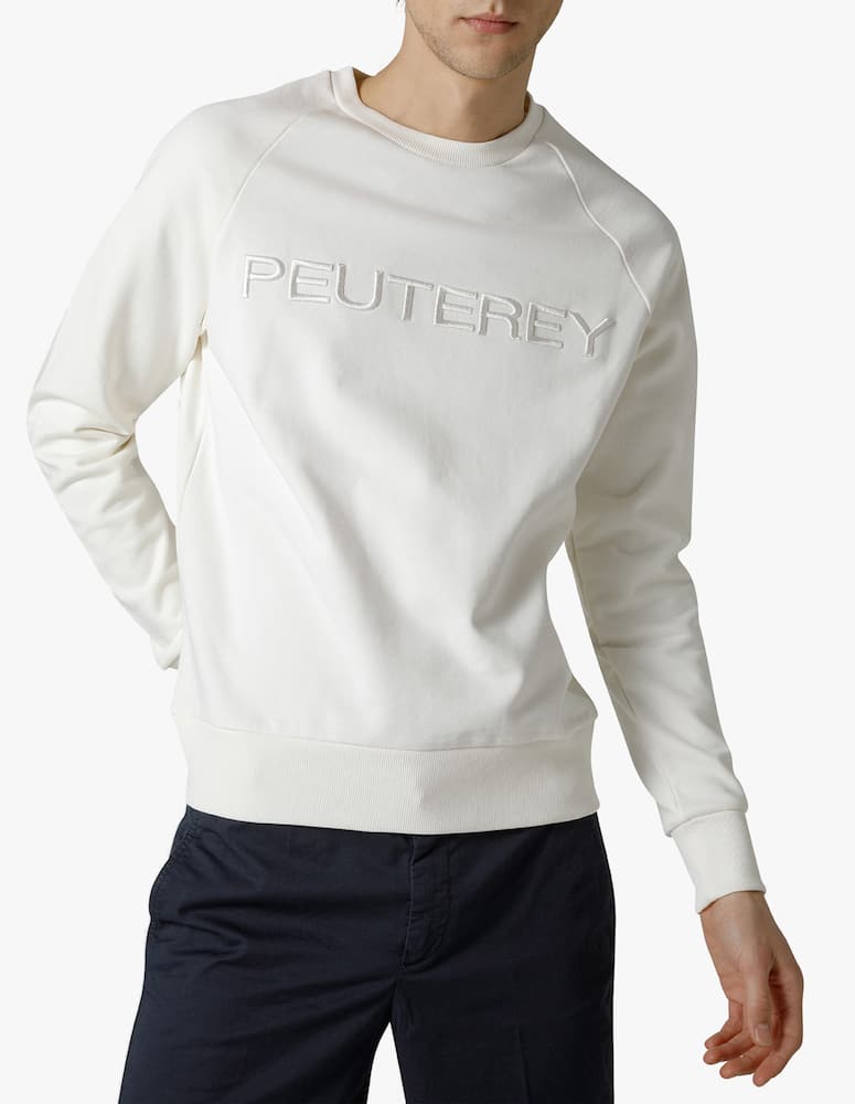 rinascente Peuterey Felpa logo tst guarara - bianco